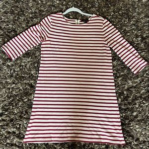 Forever 21 3/4 sleeve striped dress! Size medium
